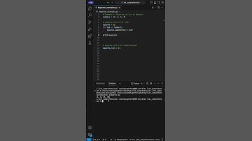 Square a List with Python