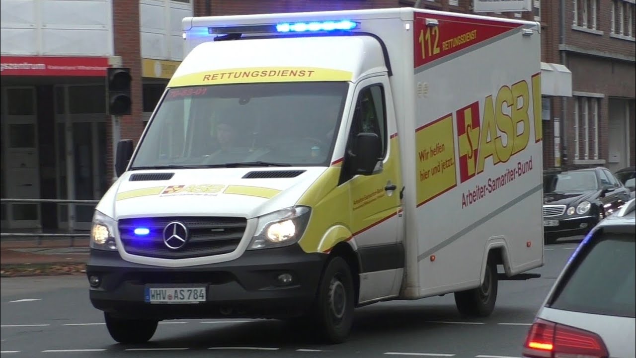 [Der Hähnchenwagen von WHV] RTW ASB Wilhelmshaven - YouTube