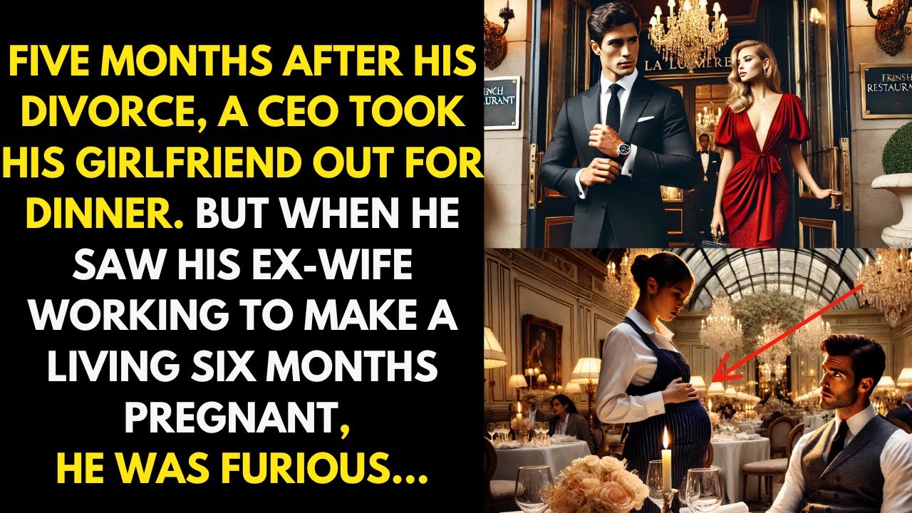 A Billionaire CEO took his girlfriend out for dinner. But when he saw his ex-wife pregnant, he was..