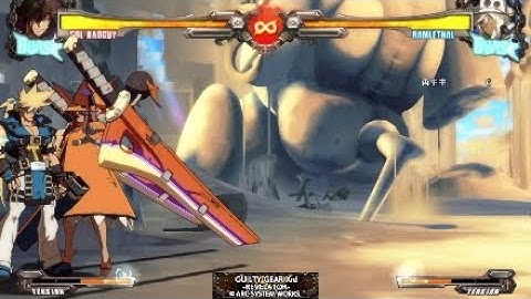 GGXrd Rev2 Ramlethal corner setup 1