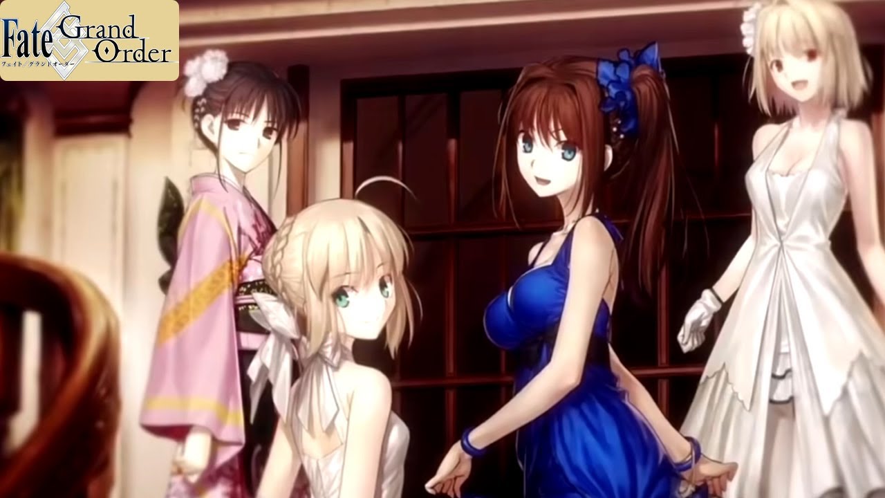 【FGO】 Fate/Grand Order | The Four Main Type-Moon Heroines