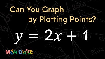 [Bite-Size Guide] Graphing Linear Equation “𝑦 = 2𝑥 + 1” by Plotting Points | Step-by-Step Algebra