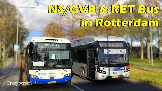 Ret En Nsgvb Pendelbus Rotterdam Slinge En Maashaven