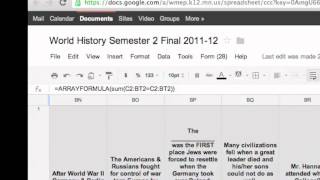 Google Forms auto-correct tutorial