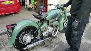 Sunbeam S7 Startup And Ride