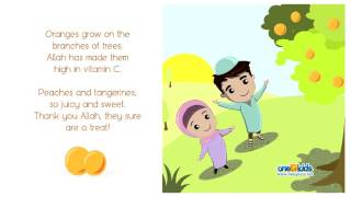 Zaky's Amazing Creations Series 2 - FRUITS & COLOURS (Islamic Cartoon) screenshot 5