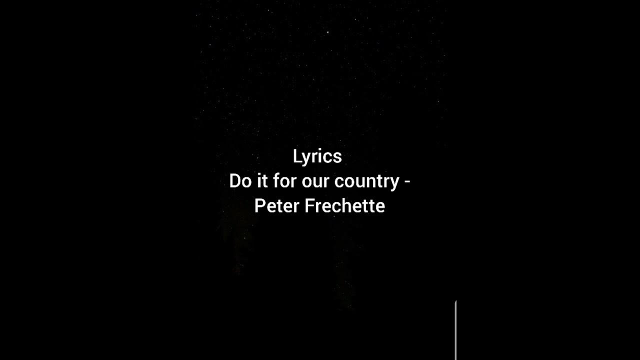 Peter Frechette Grease 2 Do it for our country (Lyrics) YouTube
