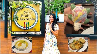 Bistro Claytopia || Koramangala #cafe #explore #bangalore #food #craft screenshot 4