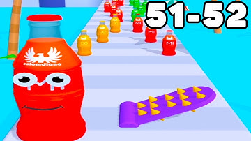 JUICE RUN Walkthrough All Levels Gameplay Android,ios Level 51-52