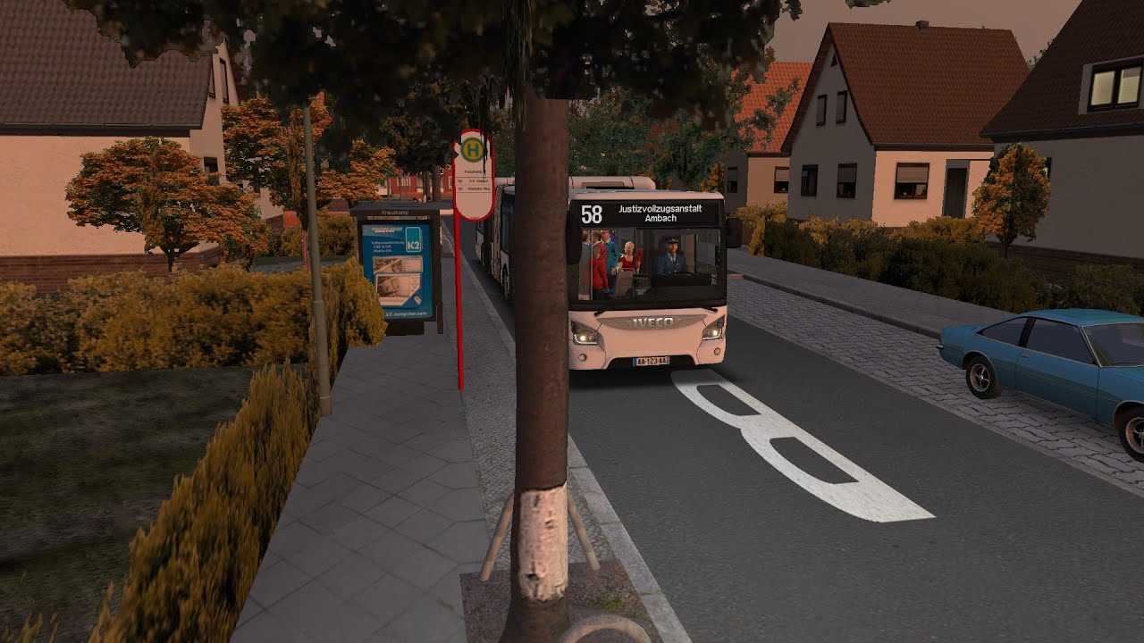 Omsi 2  Bus Betrieb Simulator KE Reisen #01