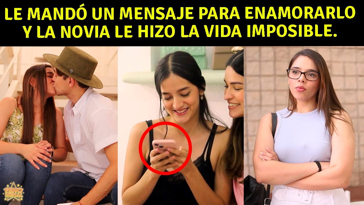 Le mando un mensaje para enamorarlo y la novia le hizo la vida imposible.