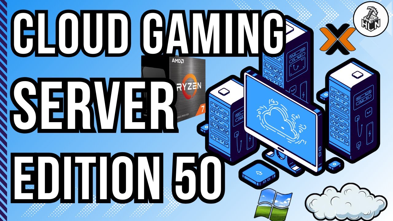Home Cloud Gaming Server Edition #50 (Ryzen 7 5700X & MSI RTX 3050)