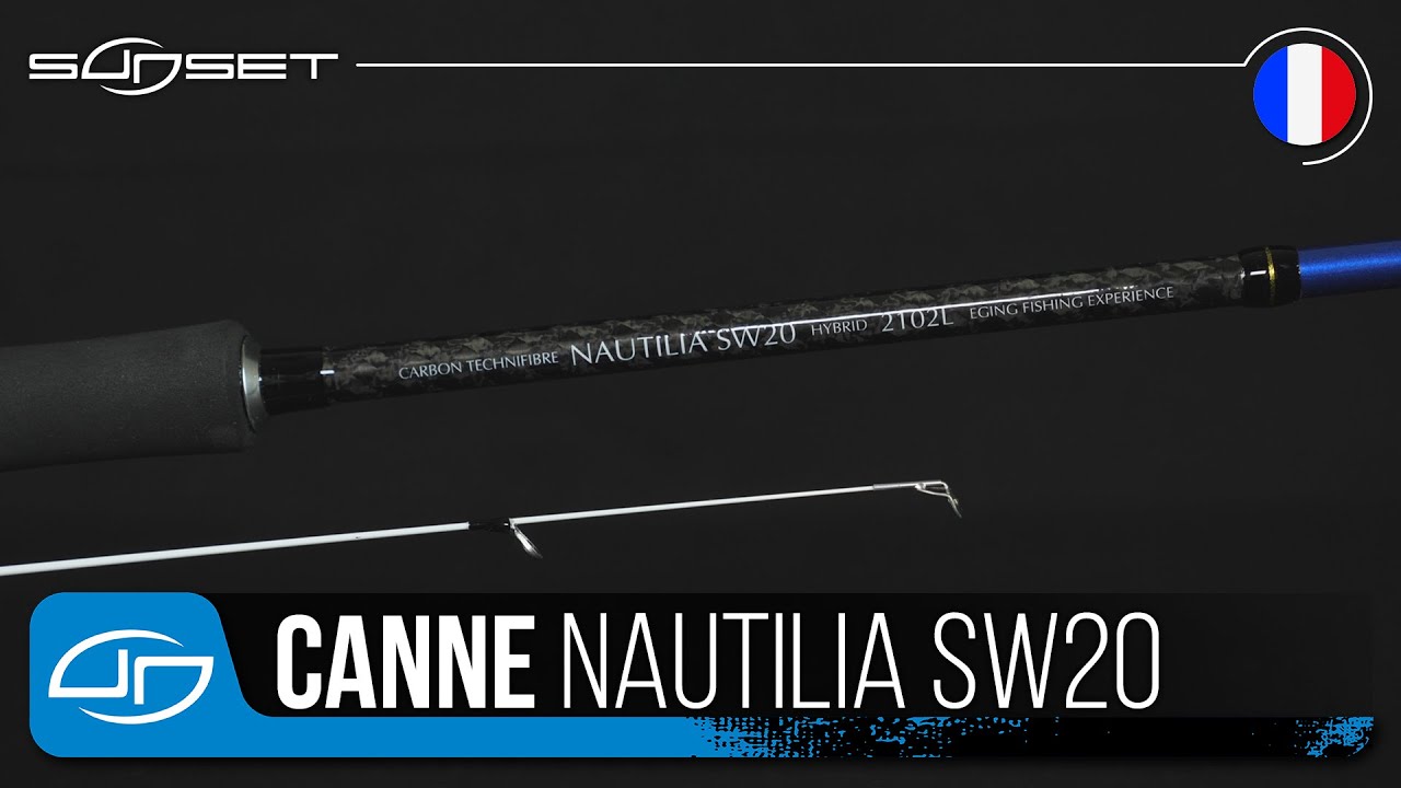 Sunset Canne Pêche De Fond Setoise SW20 Bleu | Waveinn