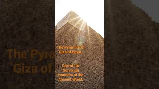 The Pyramids of Giza - Pristine Condition: A Striking Transition of the Pyramids in Ancient Times