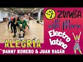 Danny romero  juan magn  alegra  zumba  choreo by maria  electro latino