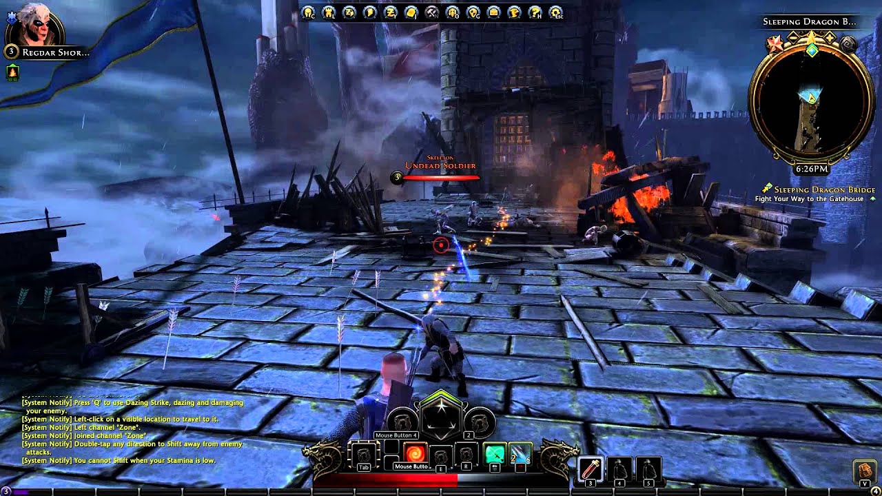 Dungeons & Dragons Neverwinter Online " Trickster " Gameplay (Max Settings)