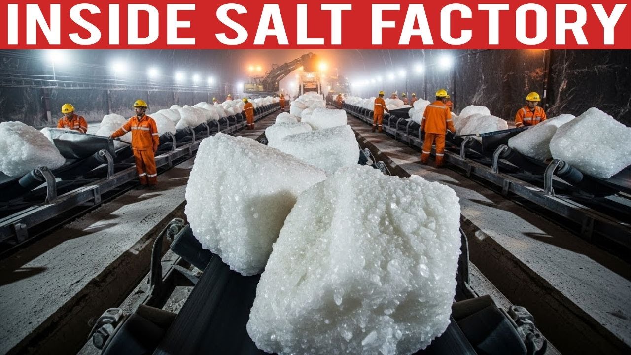 How Salt Is Made: From Ancient Rock to Kitchen Seasoning.Factory Tale