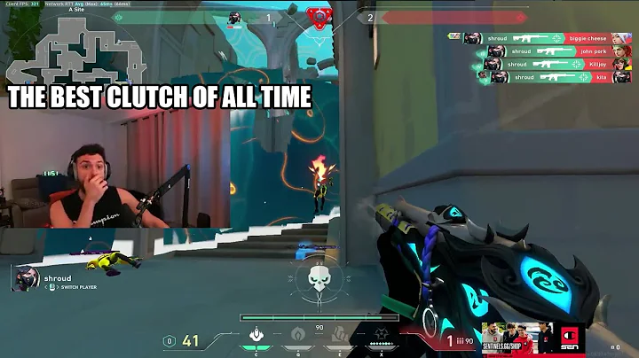 Tarik Reacts To Shroud INSANE 1v5 In Premier Tournament