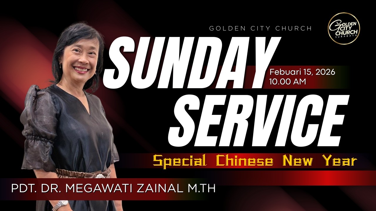 Ibadah Minggu 15 Februari 2026  | Sunday Service | Pdt. Dr. Megawati Zainal M. Th