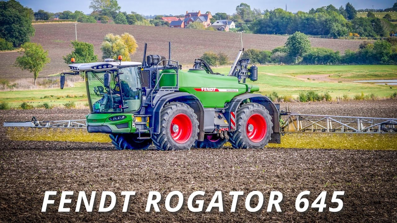 NEW Fendt RoGator 655 sprayer - 1. in Czech Republic