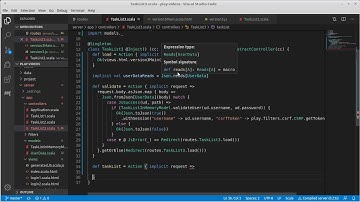 JSON Ajax Task List Part 4 (Play using Scala)