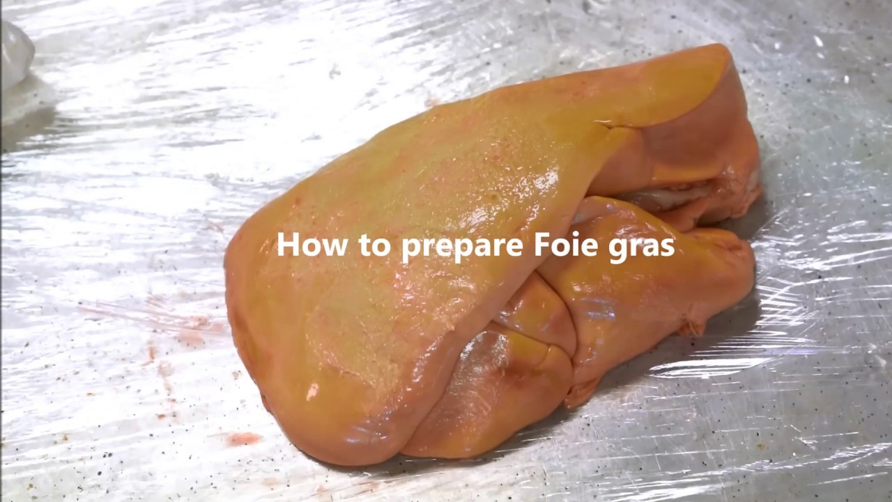 How to prepare Foie gras - YouTube