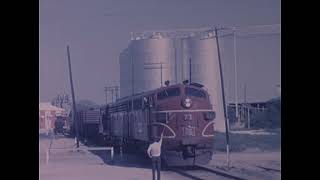 1962 BRI Waxahachie, Texas Handing Up Train Orders