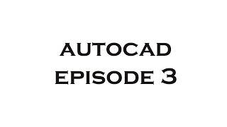 AutoCad Tutorial - Episode 3 (HATCH COMMAND EXPLAINED)