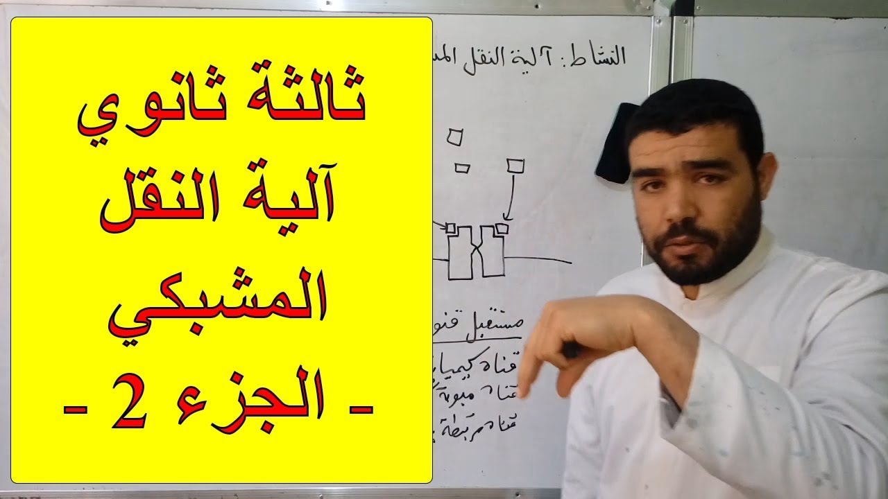 آلية النقل المشبكي (الجزء 2)