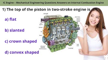 IC Engine – Mechanical Engineering Questions Answers on Internal Combustion Engine Viva #mechanical