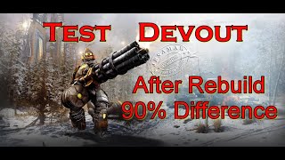 War Commander : Test Devout After Rebuild 90% Difference