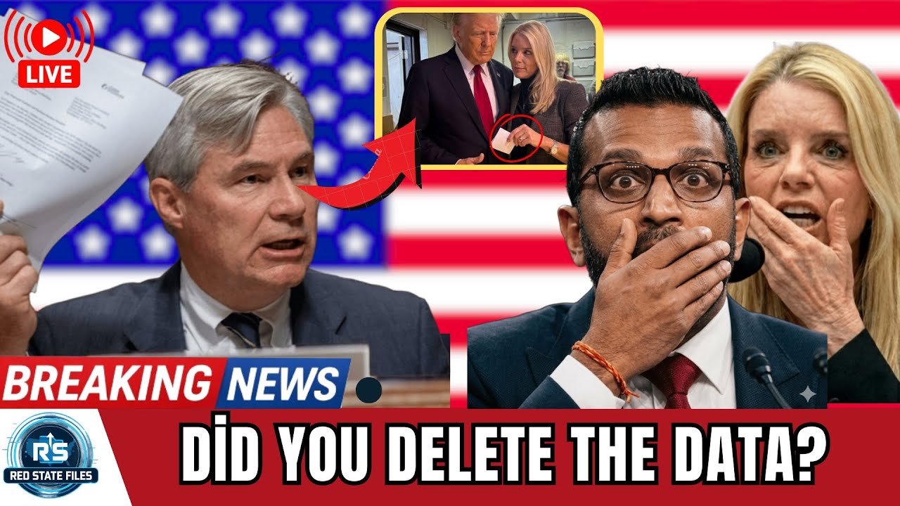 Senator Put An FEC Printout On The Desk — Bondi Couldn't Answer Yes Or No