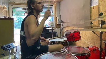 Employed To Serve - Eternal Forward Motion (Live Session) - Drum Play through