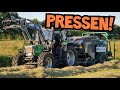 RUNDE SACHE! | MIDI-Rundballen pressen | Deutz DX | Mc Cormick D430 | CRIAP Rundballenpresse