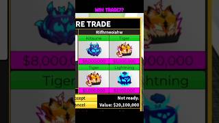 Trading for adds with Warewolf in Bloxfruits #bloxfruits #roblox