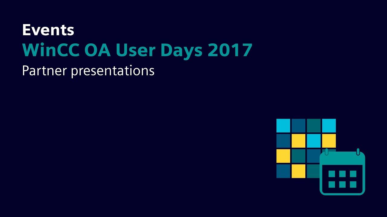 WinCC OA User Days 2017 Amsterdam Partner presentations openload