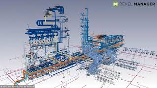 BEXEL Manager - Large industrial complex 4D simulation