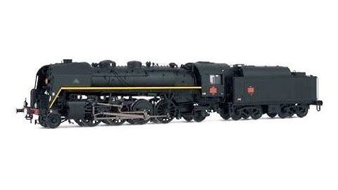 Jouef SNCF Class 141R Steam Locomotive Pulling Primex "Orient Express"