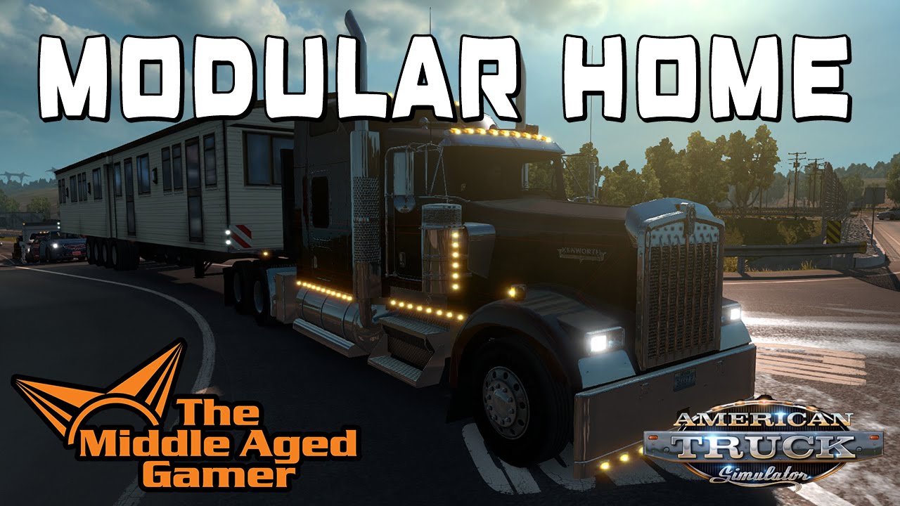 American Truck Simulator - Modular Home - Oversize Load
