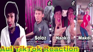 AUL REACTION TIKTOK | AUL NAMPAK TEAM BOSSKURR AT TIKTOK | TIKTOK REACTION