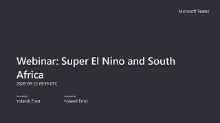 Webinar Super El Nino and South Africa 20260922 113301 Meeting Recording