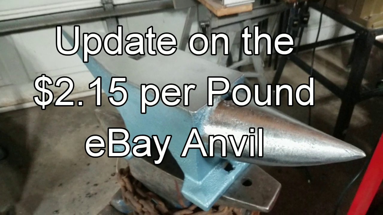 Update on the $2.15 per Pound eBay Anvil