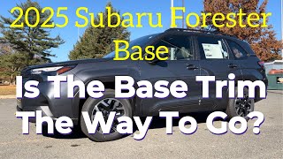 2025 Subaru Forester Base: The BEST Value SUV?