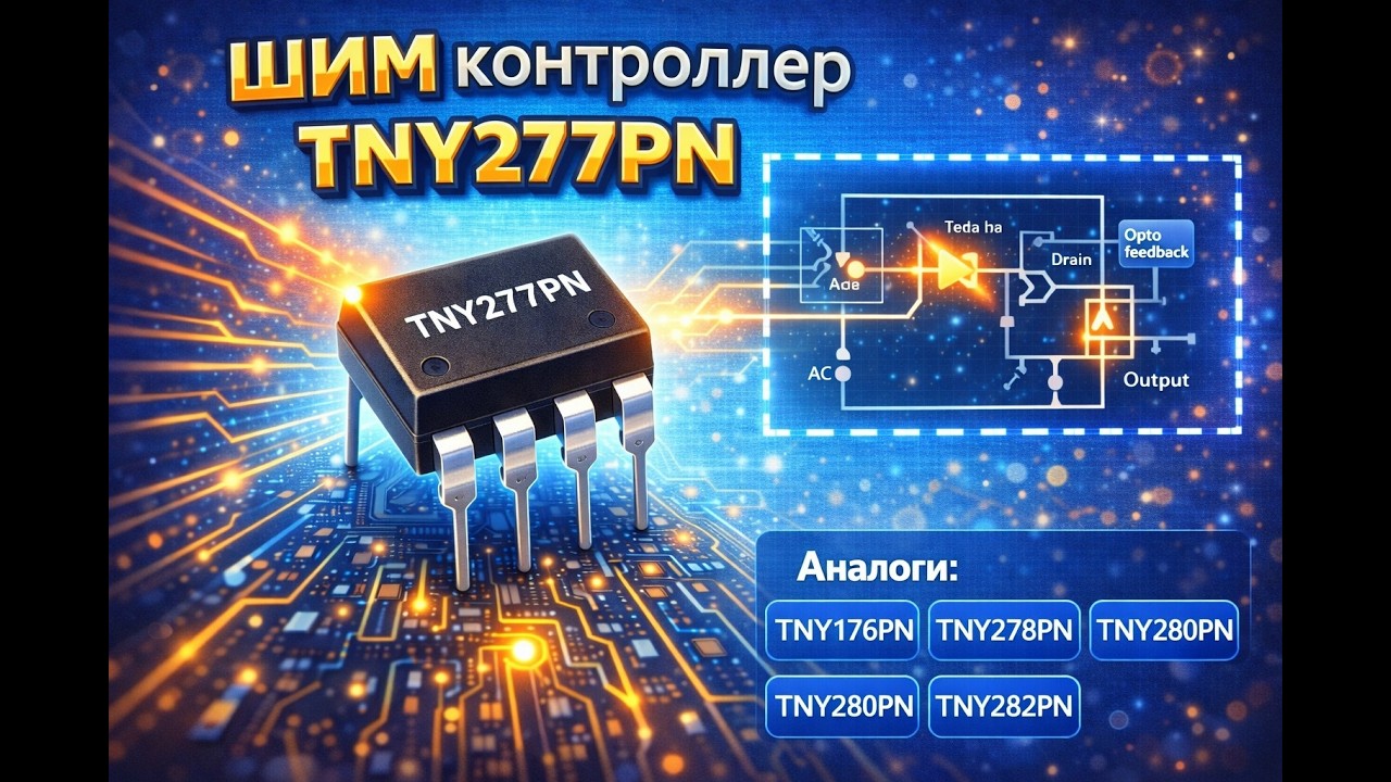 ШИМ контроллер TNY277PN