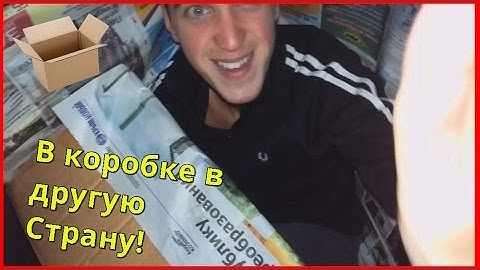 Я ОТПРАВИЛ СЕБЯ В КОРОБКЕ ПО ПОЧТЕ! ОСТАНОВИЛИ НА ТОМОЖНЕ. HUMAN MAIL CHALLENGE