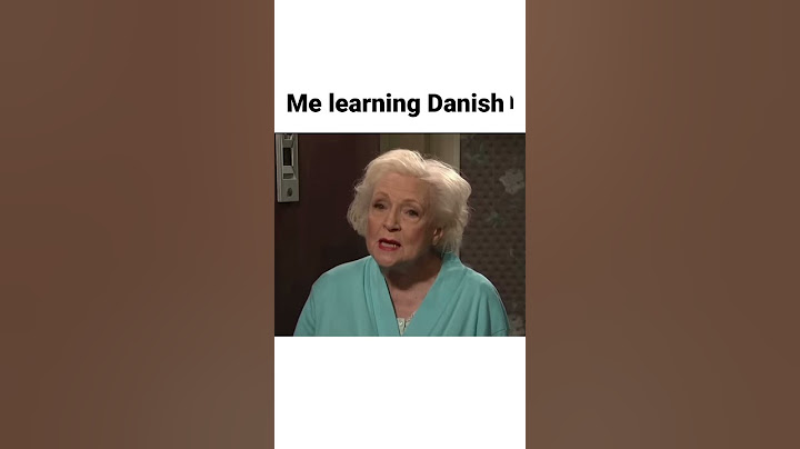 😂🇩🇰 Me Learning Danish 🙈