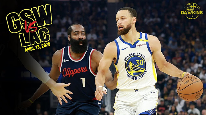 Golden State Warriors vs Los Angeles Clippers Full Game Highlights | April 13, 2025 | FreeDawkins