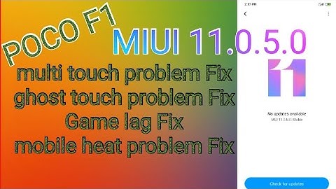 Poco F1 MIUI 11 11.0.5.0 PUBG mobile Gaming review | 4 finger gyro