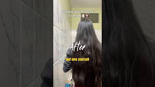 Hair Transformation &amp; Self Love💆🏻‍♀️💛 ft.Love lang Shampoos #trending #shorts #shortsfeed