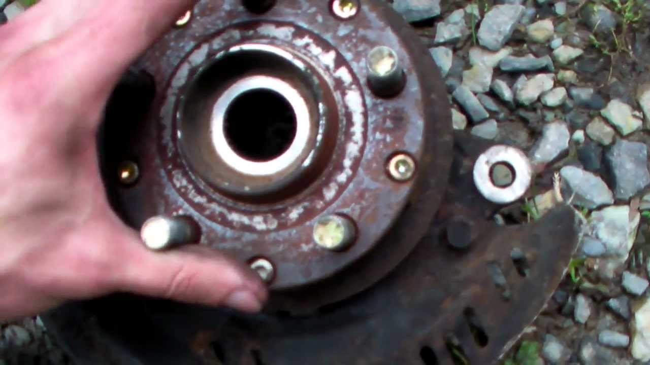 Blown Subaru Wheel Bearing - YouTube